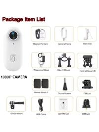 INOX-X605 2K SPORT YAKA KAMERASI WiFi üzerinden akıllı telefonla eşleştirilir. - 3